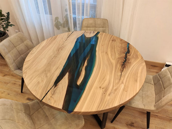 DIY环氧树脂桌面胶水